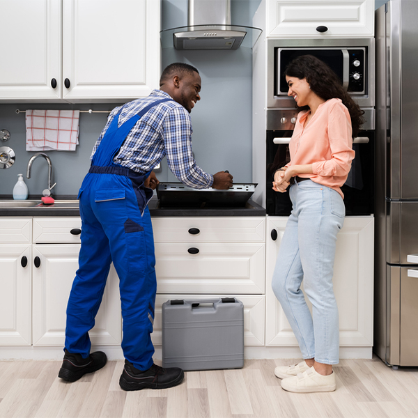 can you provide an estimate for cooktop repair before beginning any work in Haydenville Ohio